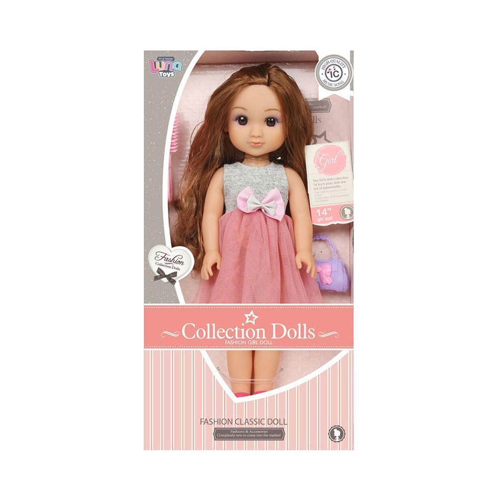 Κούκλα Collection Doll Με Ήχο 35εκ 622437 Luna