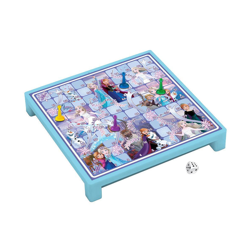Επιτραπέζιο Παιχνίδι 4 Στη Σειρά Και Φιδάκι Frozen 564122 Luna - 1