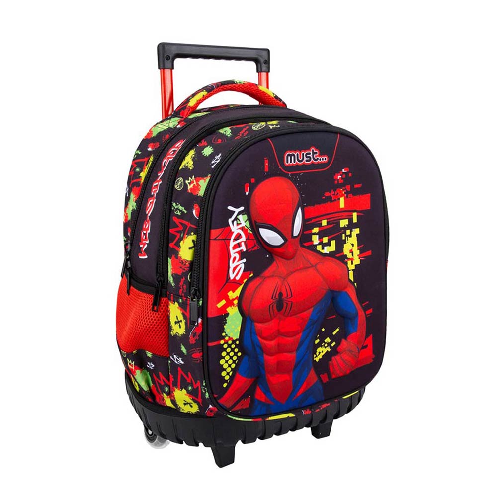 Τσάντα Τρόλεϊ Δημοτικού Spiderman Spidey 508336 Must - 75892