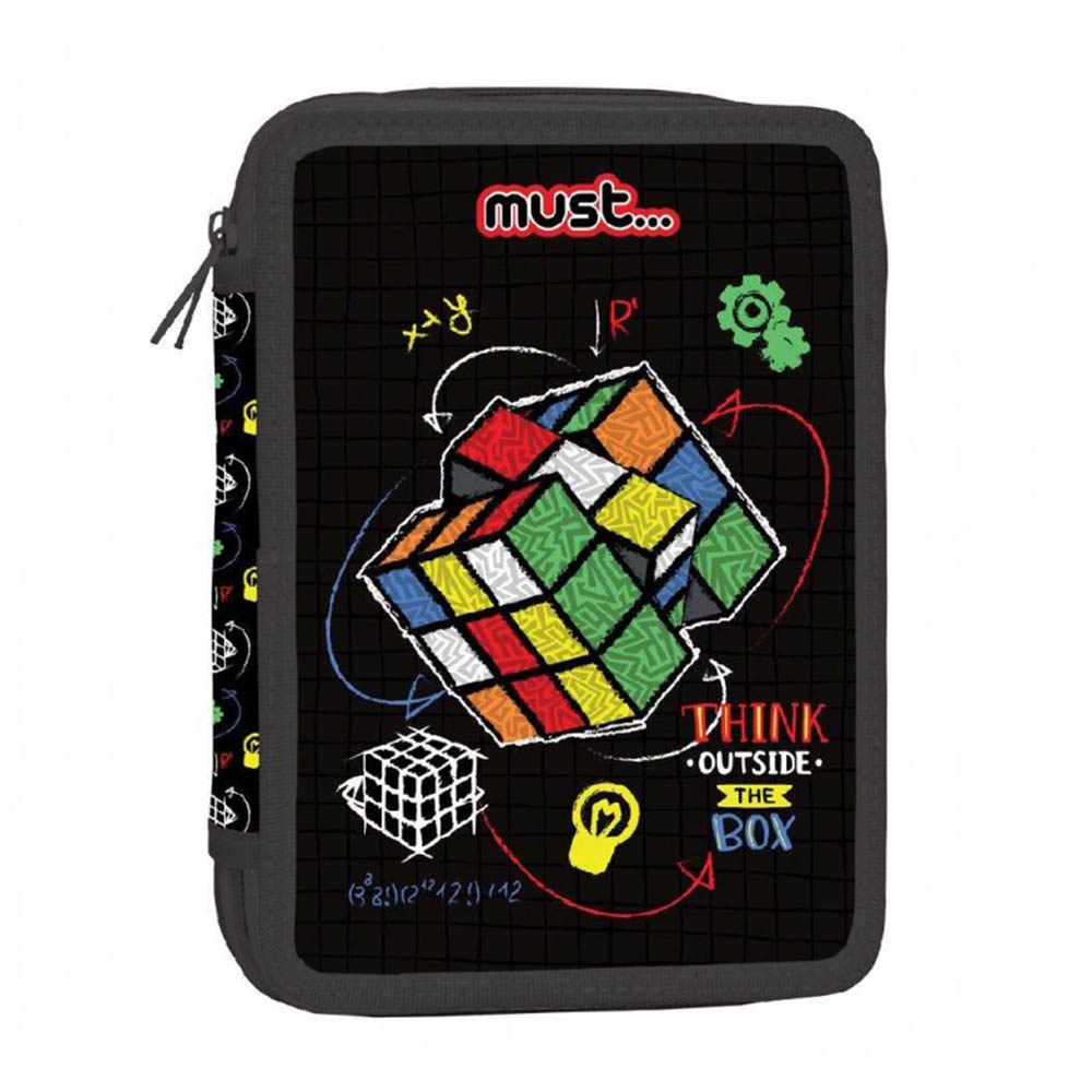 Κασετίνα Διπλή Γεμάτη Outside The Box - Rubik's Cube 585525 Must