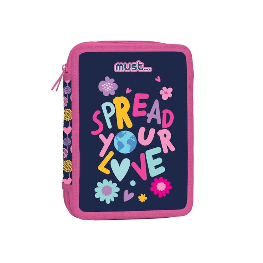 Κασετίνα Διπλή Γεμάτη Spread your love 585550 Must - 98698