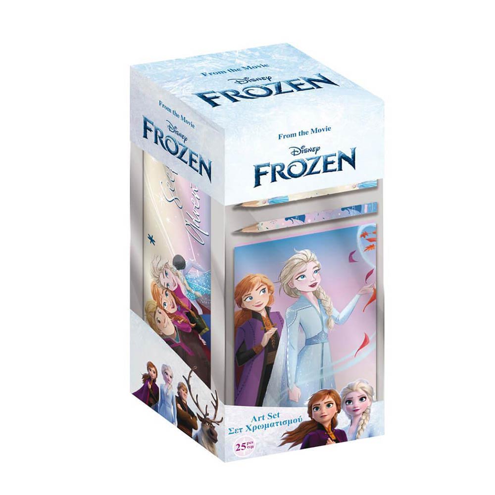 Σετ Χρωματισμού με Κασετίνα Disney Frozen 25τμχ 564271 Diakakis - 0