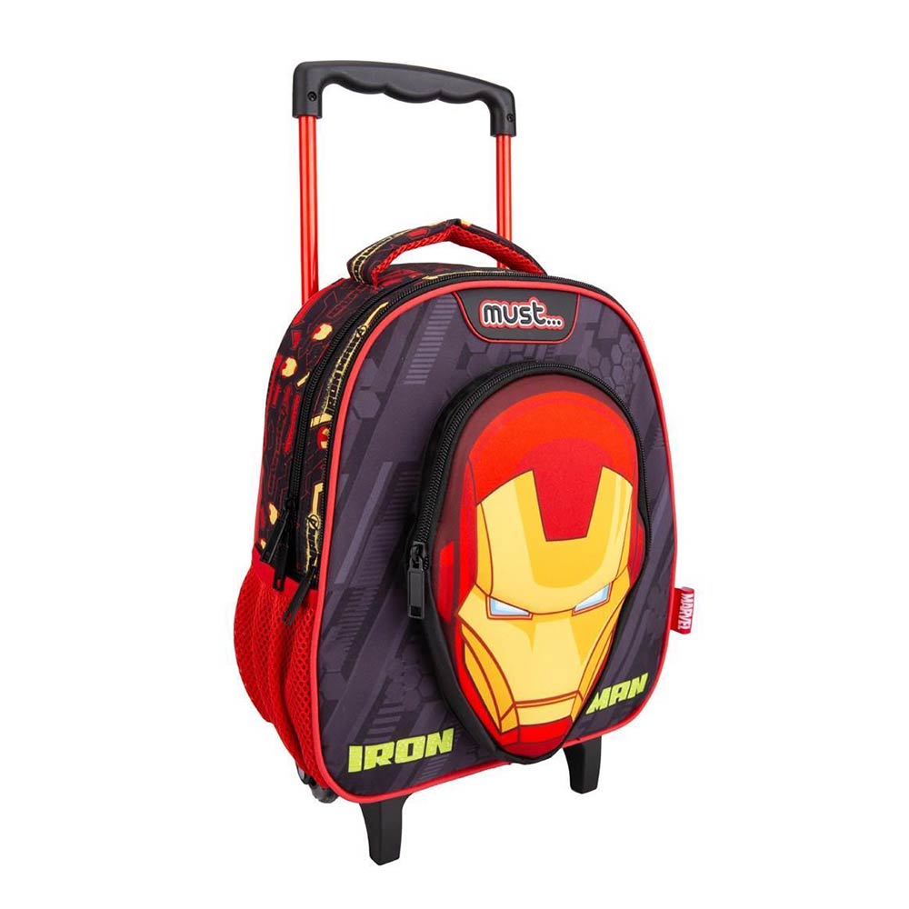 Τσάντα Τρόλεϊ Νηπίου 3D Marvel Avengers Iron Man 506230 Must - 75994