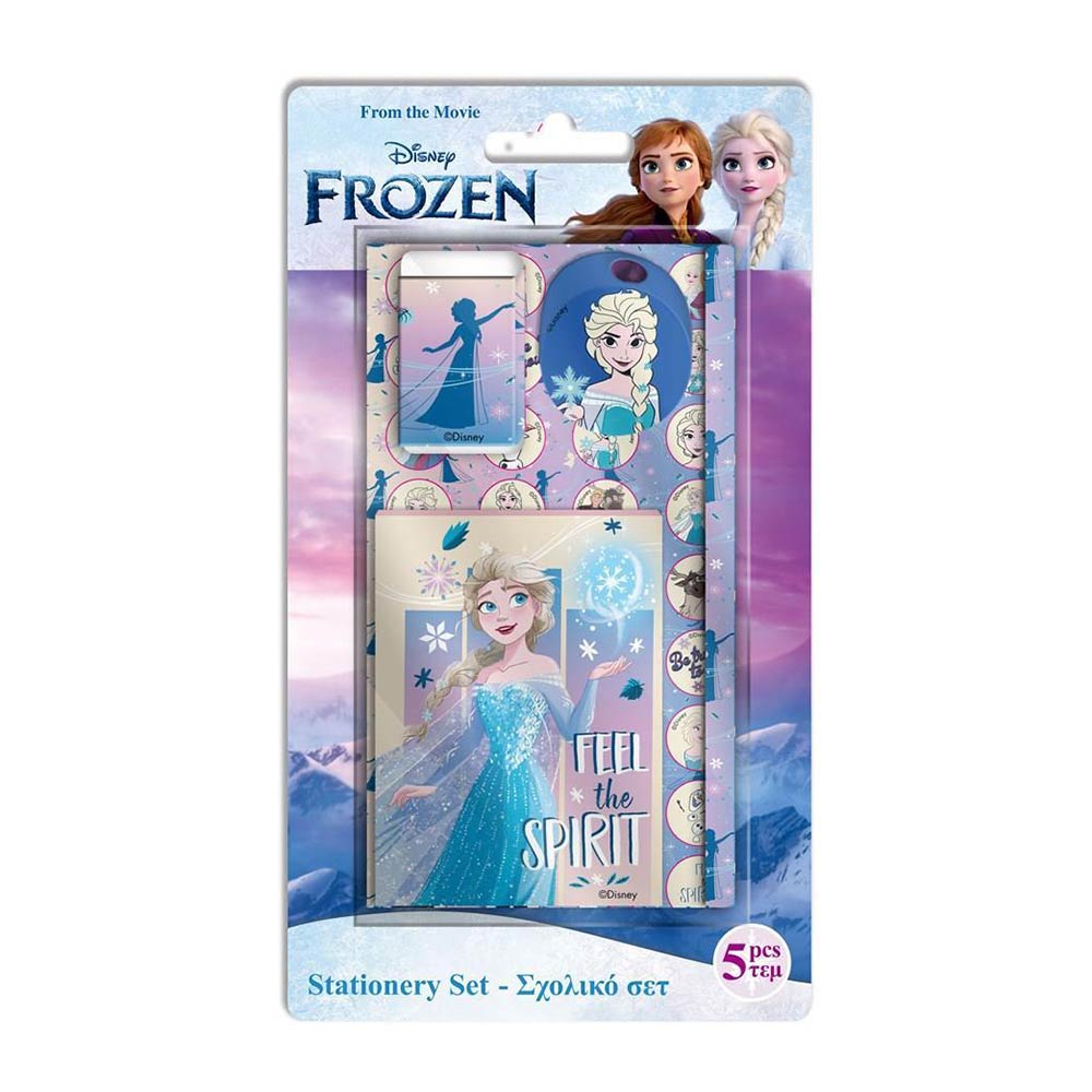 Σχολικό Σετ Frozen Feel The Spirit 5 τμχ 564347 Diakakis - 77289