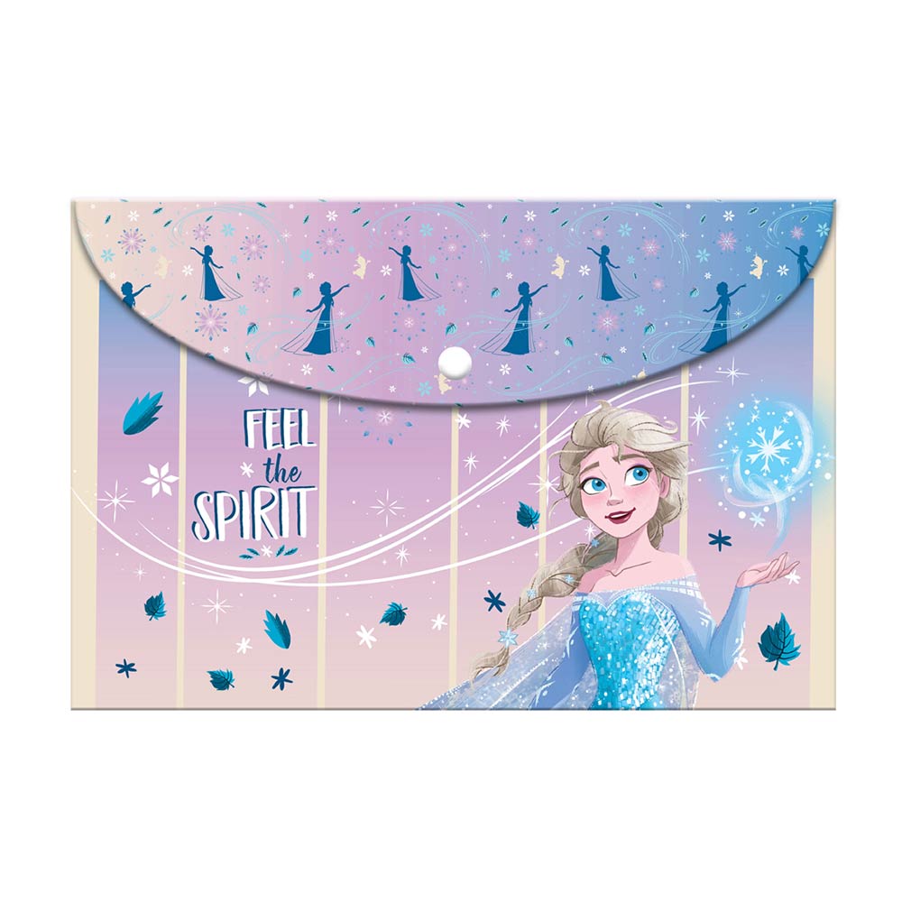 Φάκελος με Κουμπί Α4 Disney Frozen Feel The Spirit 564364 Must