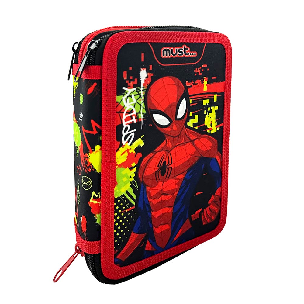 Κασετίνα Τριπλή Γεμάτη Spiderman Spidey 508394 Must - 80499
