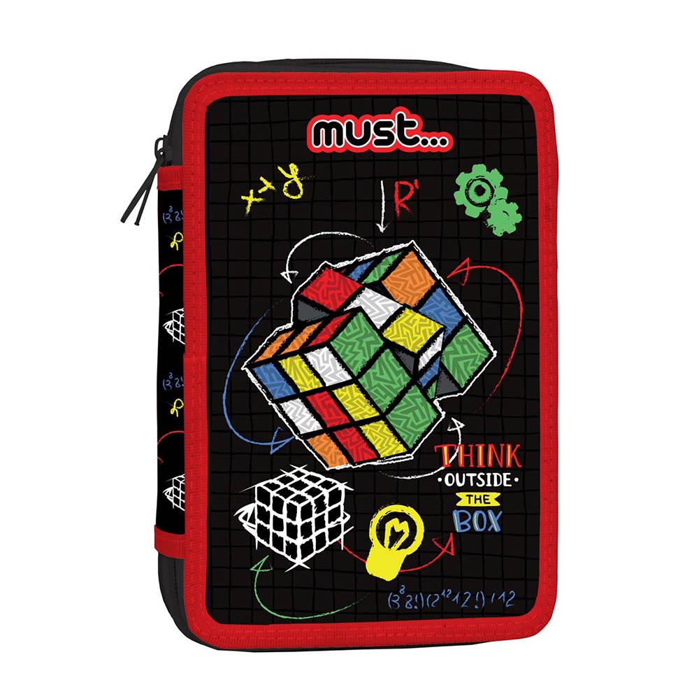 Κασετίνα Τριπλή Γεμάτη The Box - Rubik's Cube 585739 Must - 79990