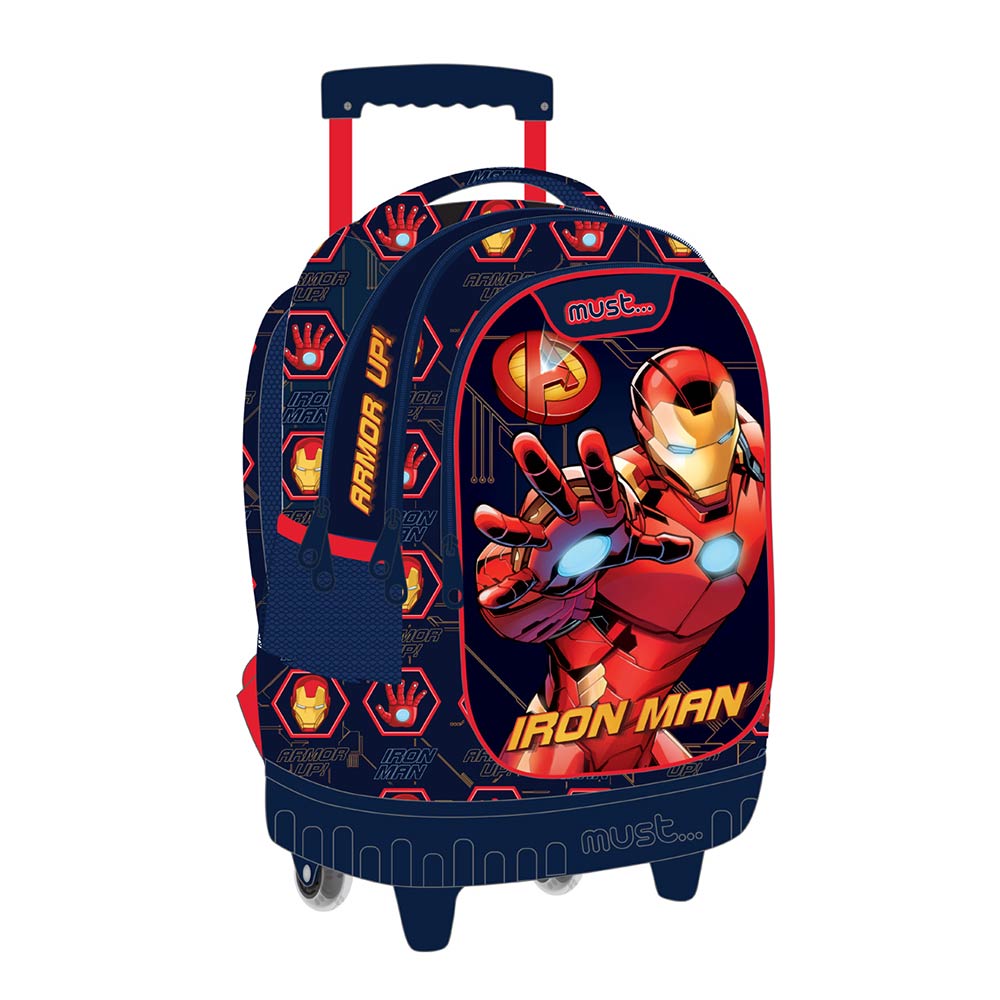 Τσάντα Τρόλεϊ Δημοτικού Avengers Iron Man 506239 Must - 77302