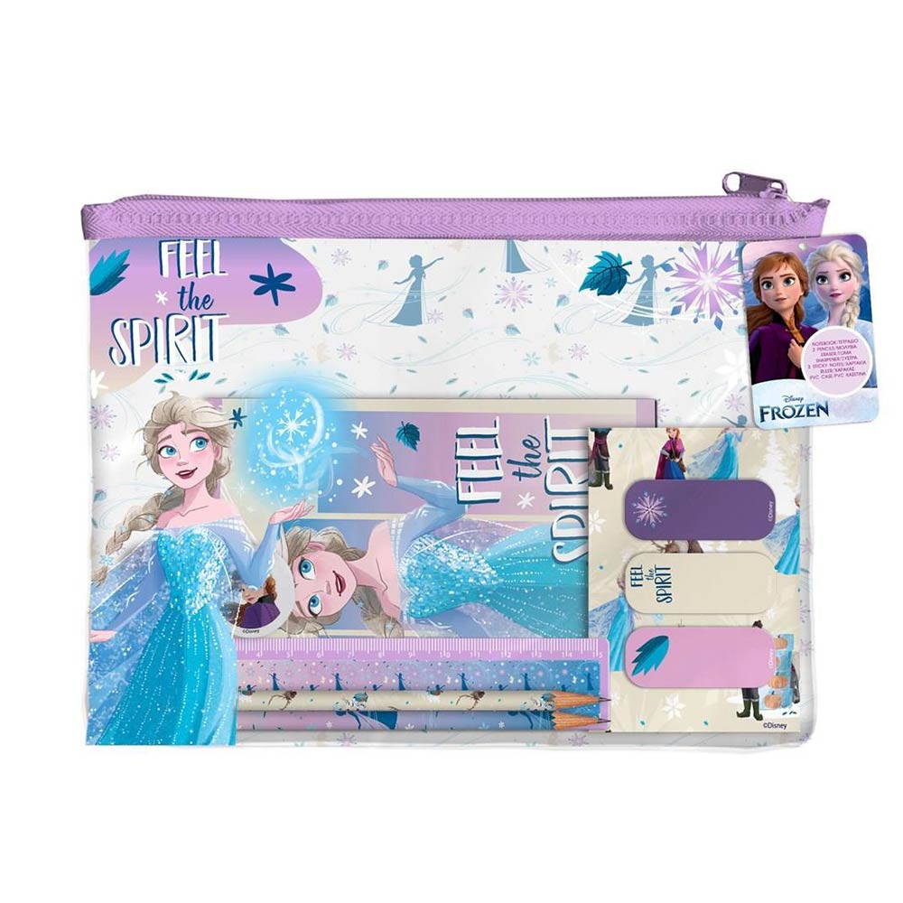 Σχολικό Σετ Με Κασετίνα Disney Frozen Feel The Spirit 10 τμχ. 564519 Must - 81417