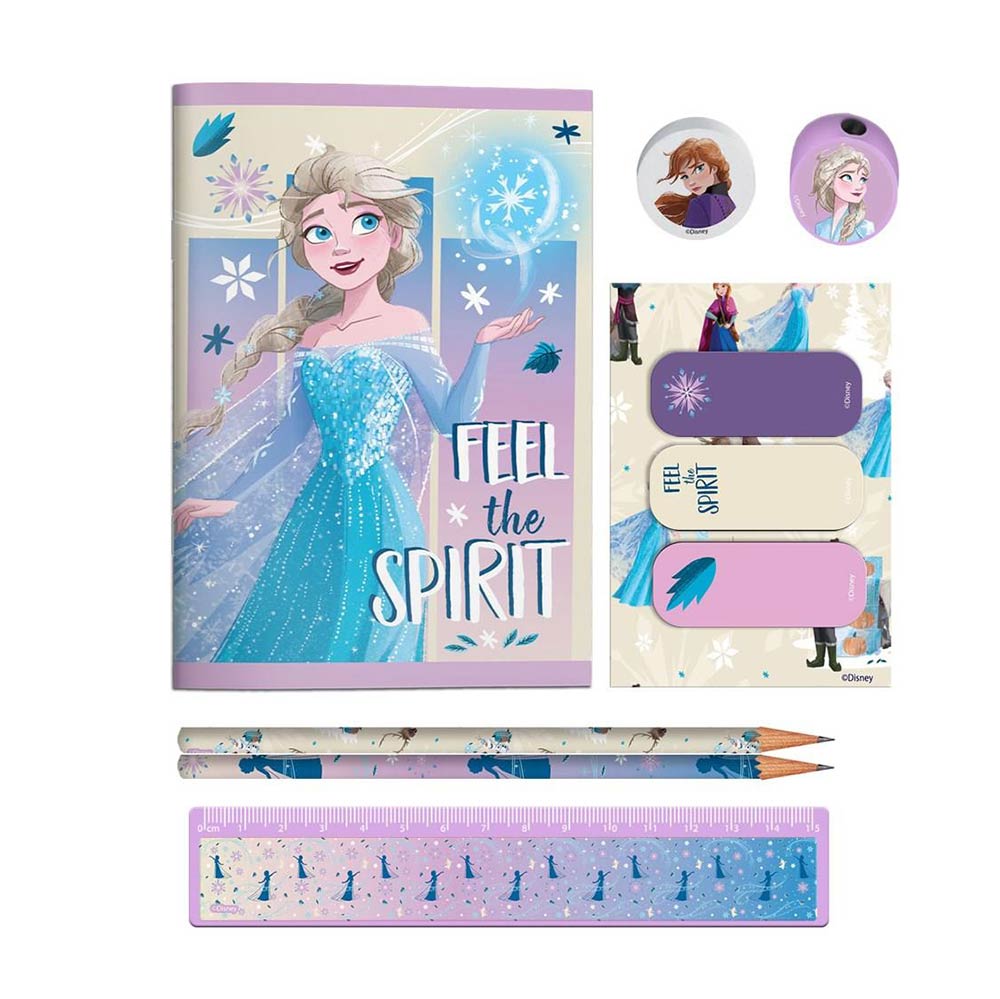 Σχολικό Σετ Με Κασετίνα Disney Frozen Feel The Spirit 10 τμχ. 564519 Must - 1