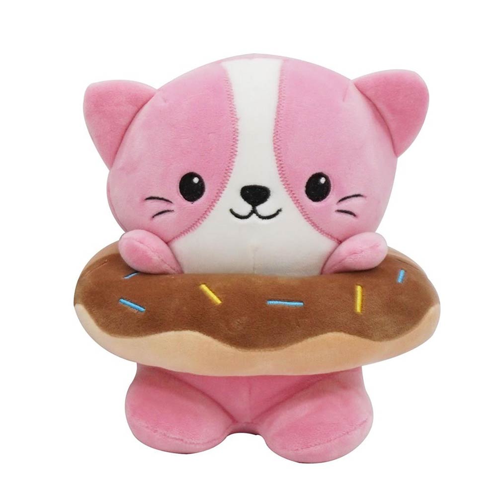 Λούτρινα Ζωάκια Squishcuties Donuts 21cm σε 4 Σχέδια 622766 Luna - 4