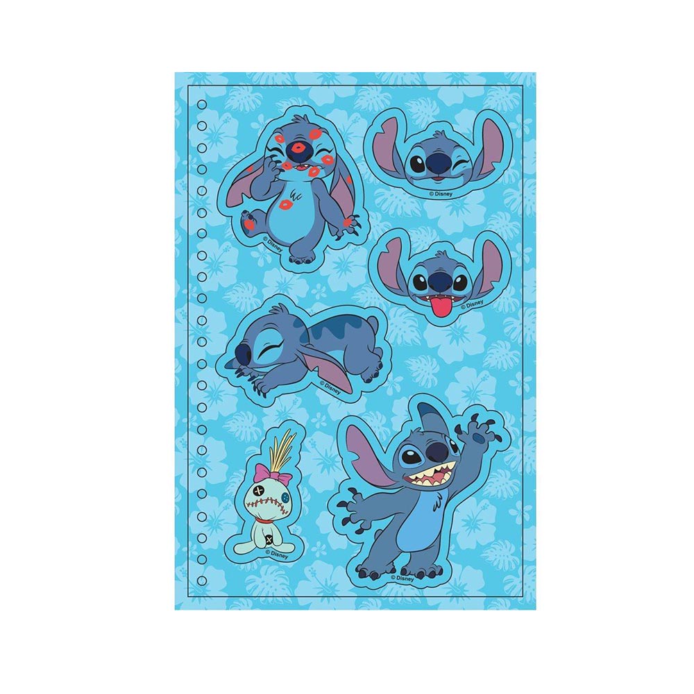 Αυτκόλλητα Τετράδιο Σπιράλ Lilo & Stitch 13,2X20,3 564653 Diakakis - 2