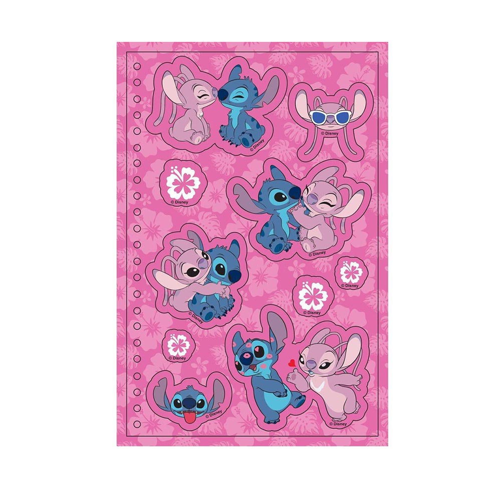 Αυτκόλλητα Τετράδιο Σπιράλ Lilo & Stitch 13,2X20,3 564653 Diakakis - 3
