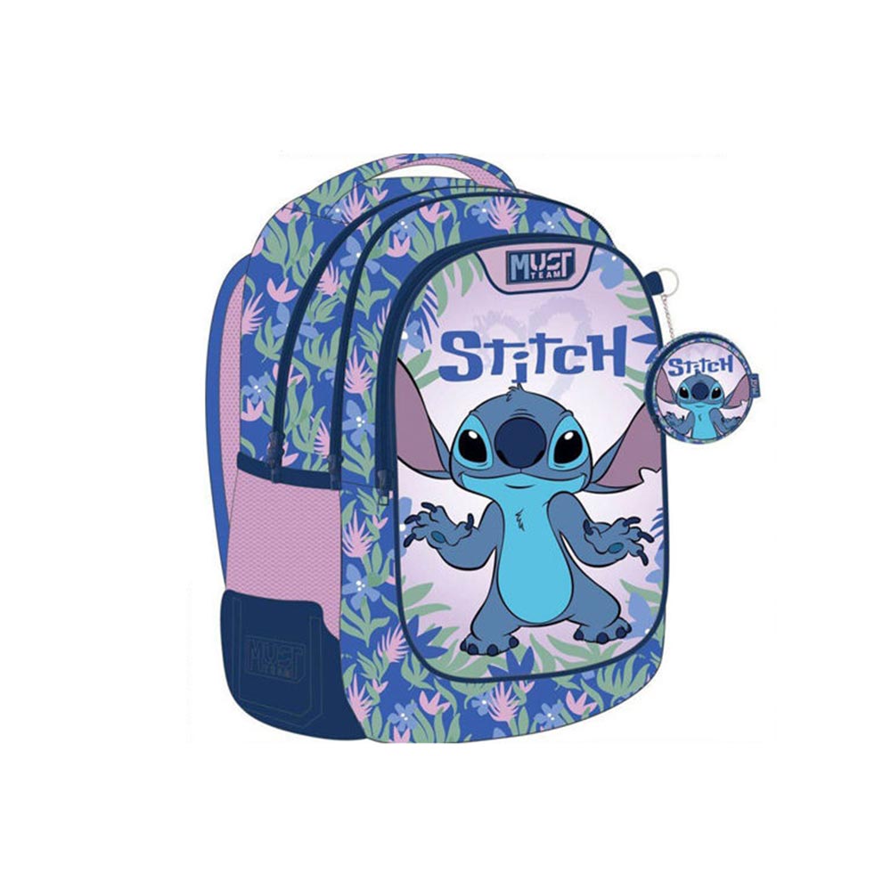 Τσάντα Πλάτης Δημοτικού Lilo & Stitch 564813 Must - 98507