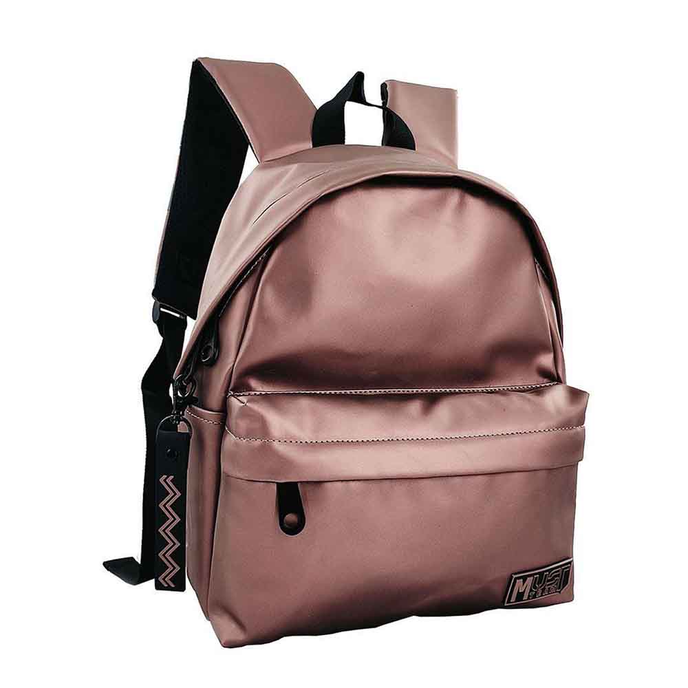 Τσάντα Πλάτης Matt Mini Χάλκινη 586155 Must - 95426