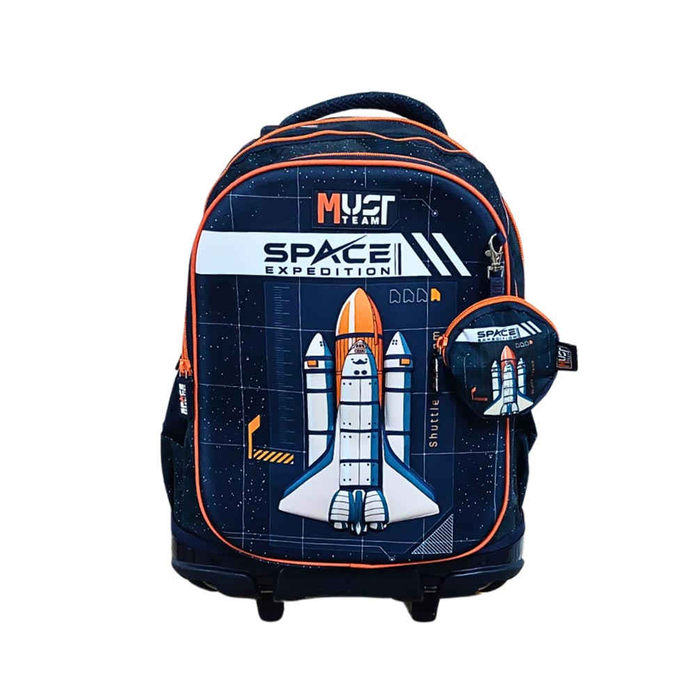 Τσάντα Τρόλεϊ Δημοτικού Space Expendition 586240 Must - 96099