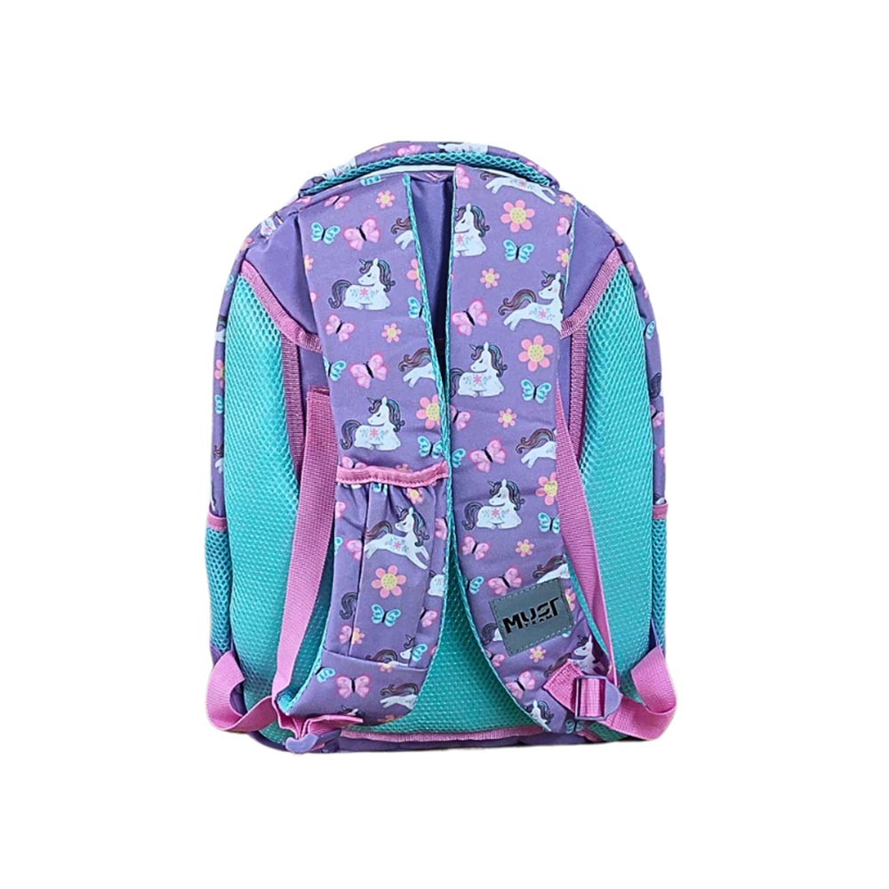Σχολική Τσάντα Πλάτης με 3 Θήκες Lovely Unicorn 586281 Must - 2