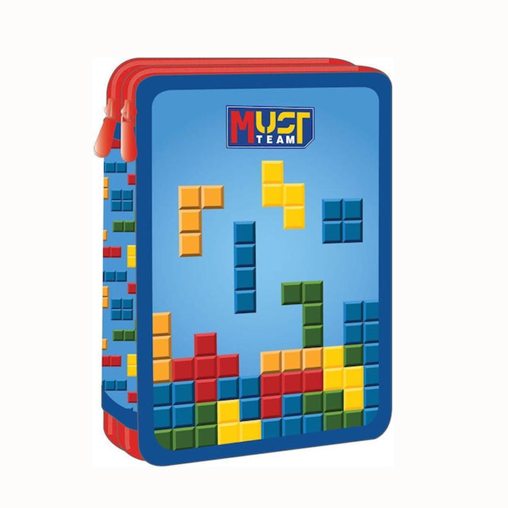 Κασετίνα Διπλή Γεμάτη Bricks 586337 Must - 93883