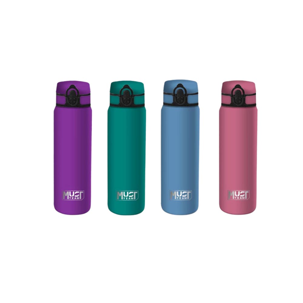 Παγούρι Ανοξείδωτο Monochrome 600ml 4 Σχέδια 586443 Must - 96477