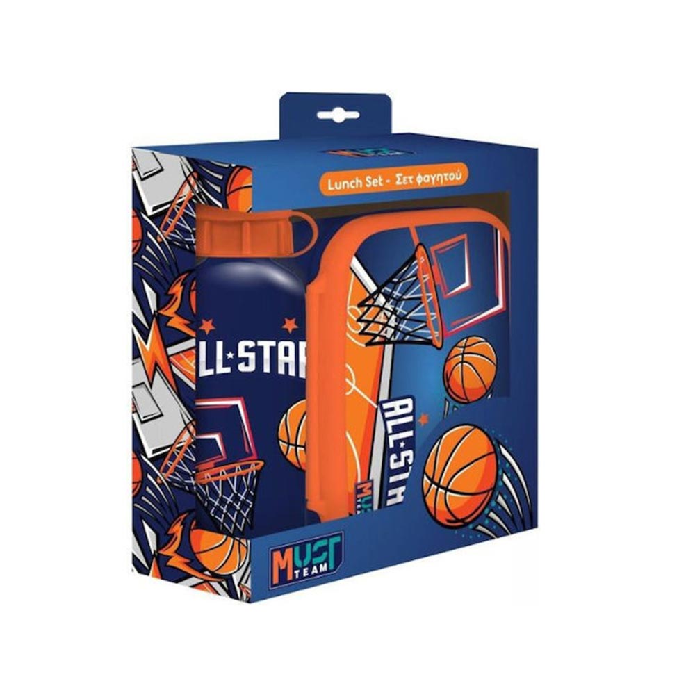 Παιδικό Σετ Φαγητού 800ml & 500ml Basketball 586462 Diakakis - 100815