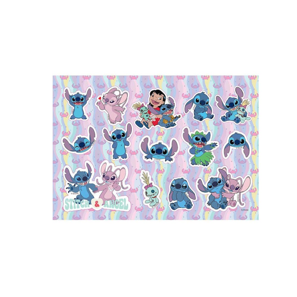 Μπλόκ Ζωγραφικής Lilo & Stitch με Αυτοκόλλητα 40Φ (2 Σχέδια) 564982 Diakakis  - 2