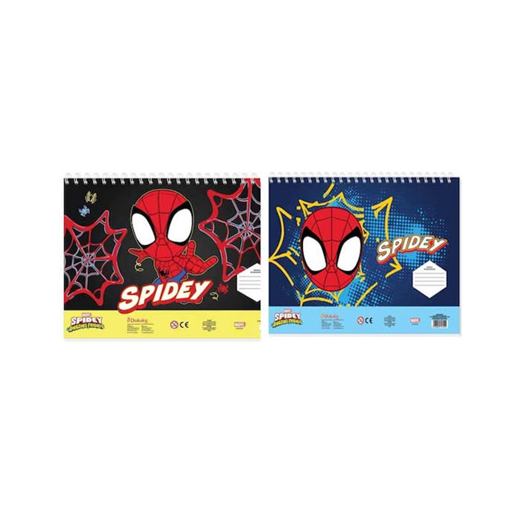 Μπλοκ Ζωγραφικής Spidey με Αυτοκόλλητα 40Φ (2 Σχέδια) 508555 Diakakis - 98481