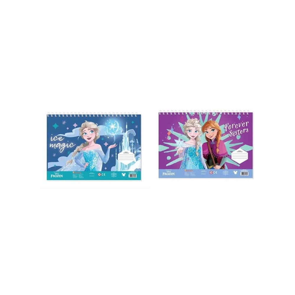 Μπλόκ Ζωγραφικής Disney Frozen με Αυτοκόλλητα 40Φ (2 Σχέδια) 564985 Diakakis - 100640