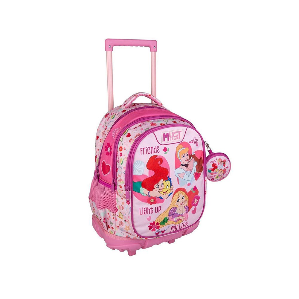 Τσάντα Τρόλεϊ Δημοτικού Disney Princess Friends Light Up My Life 565040 Must - 98556