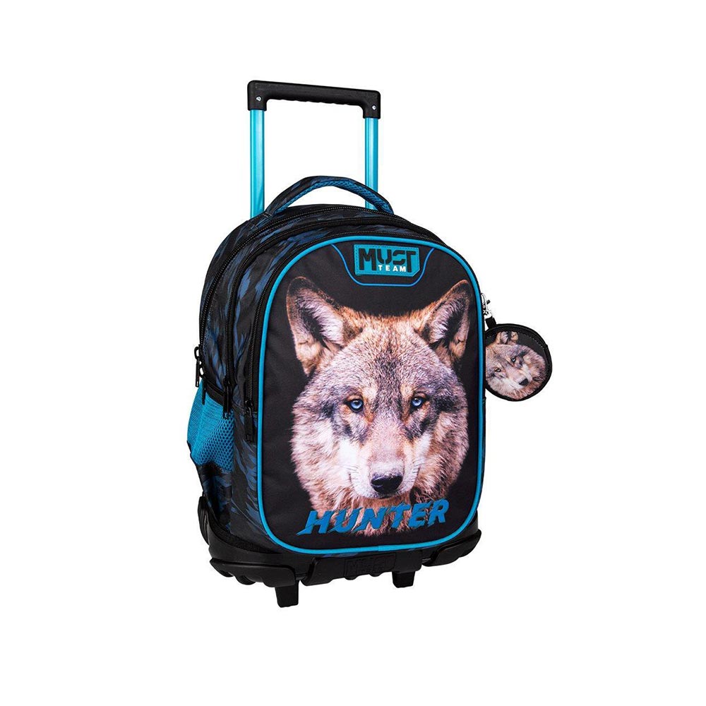 Τσάντα Τρόλεϊ Δημοτικού Wolf Hunter 571029 Must - 98577
