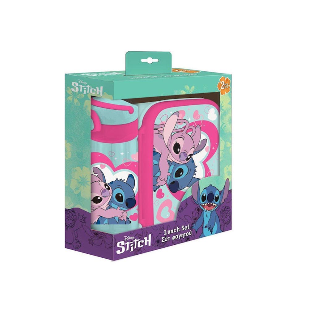 Παιδικό Σετ Φαγητού 800ml & 500ml  Lilo & Stitch 565109 Diakakis - 100648