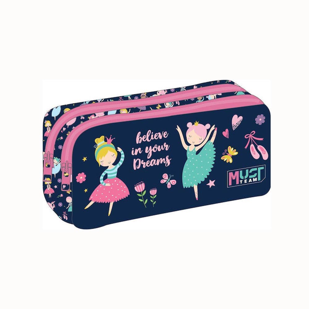 Κασετίνα με 2 Θήκες Believe in Your Dreams 586762 Must - 93875