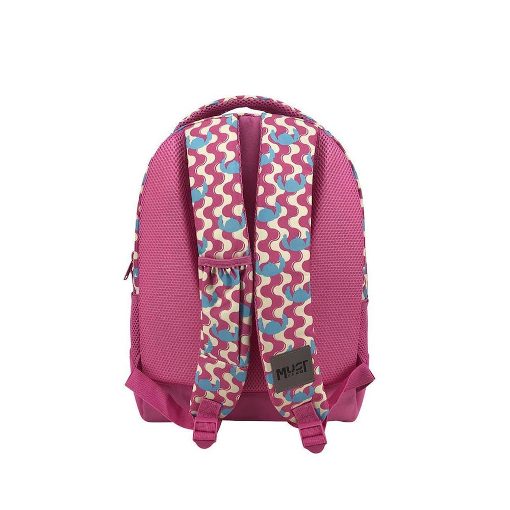 Τσάντα Πλάτης 3 Θήκες Stitch Pink 565794 Must - 2