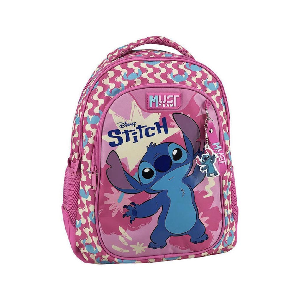 Τσάντα Πλάτης 3 Θήκες Stitch Pink 565794 Must - 118944