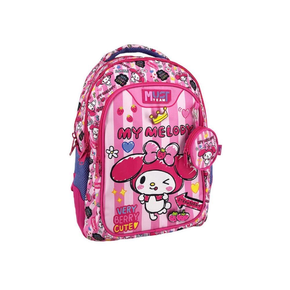 Τσάντα Πλάτης 3 Θήκες My Melody Pink Bow 490307 Must - 118904