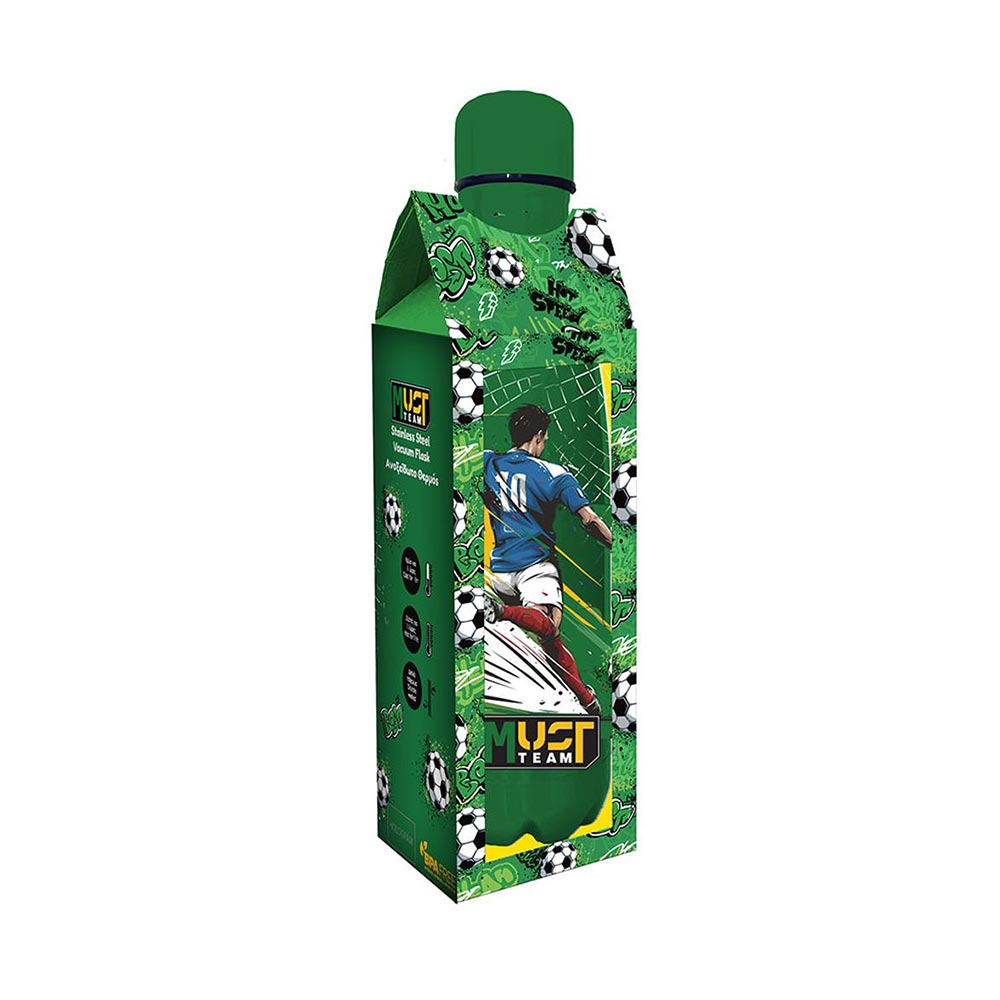 Ανοξείδωτο Παγούρι Θερμός 500ml Football 587485 Must - 1