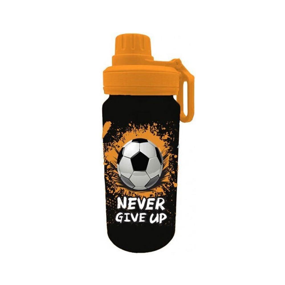 Παιδικό Σετ Φαγητοδοχείο 800ml & Παγούρι 500ml Never Give Up 587514 Must - 1