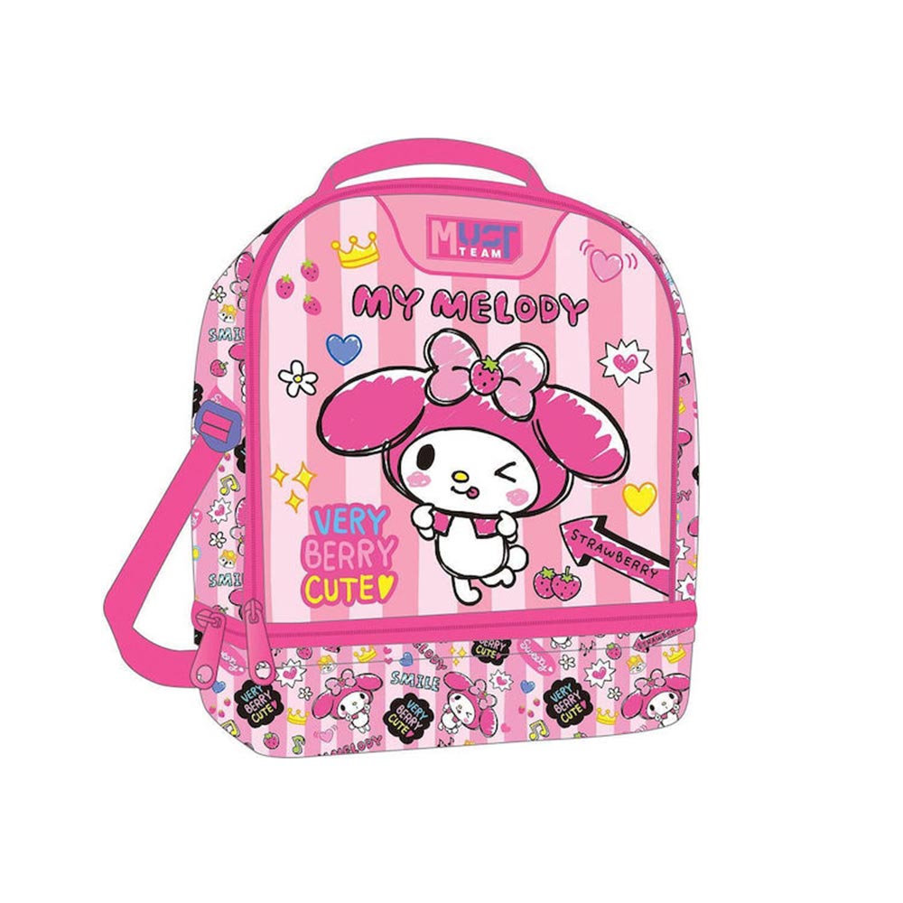 Τσαντάκι Φαγητού Χειρός/Ώμου Ισοθερμικό My Melody Pink Bow 490310 Must - 118912
