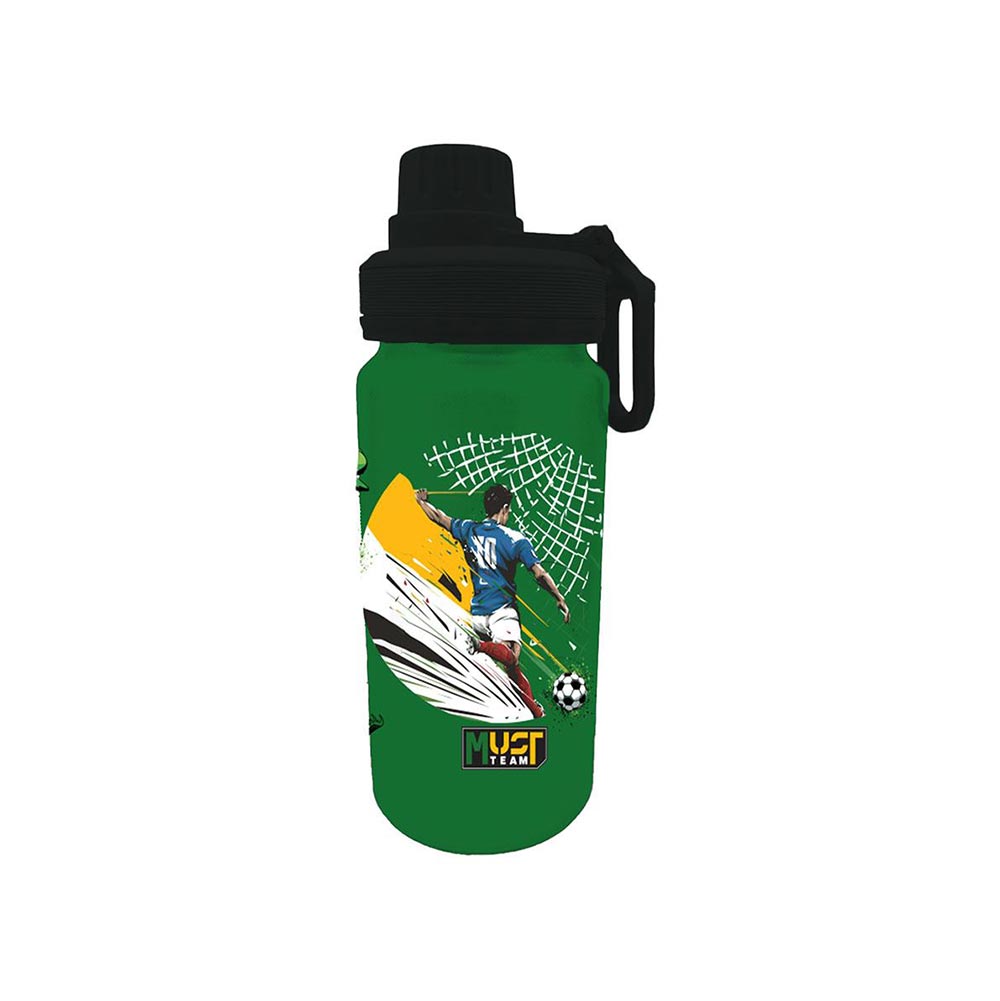 Παιδικό Σετ Φαγητοδοχείο 800ml & Παγούρι 500ml Football 587558 Must - 1