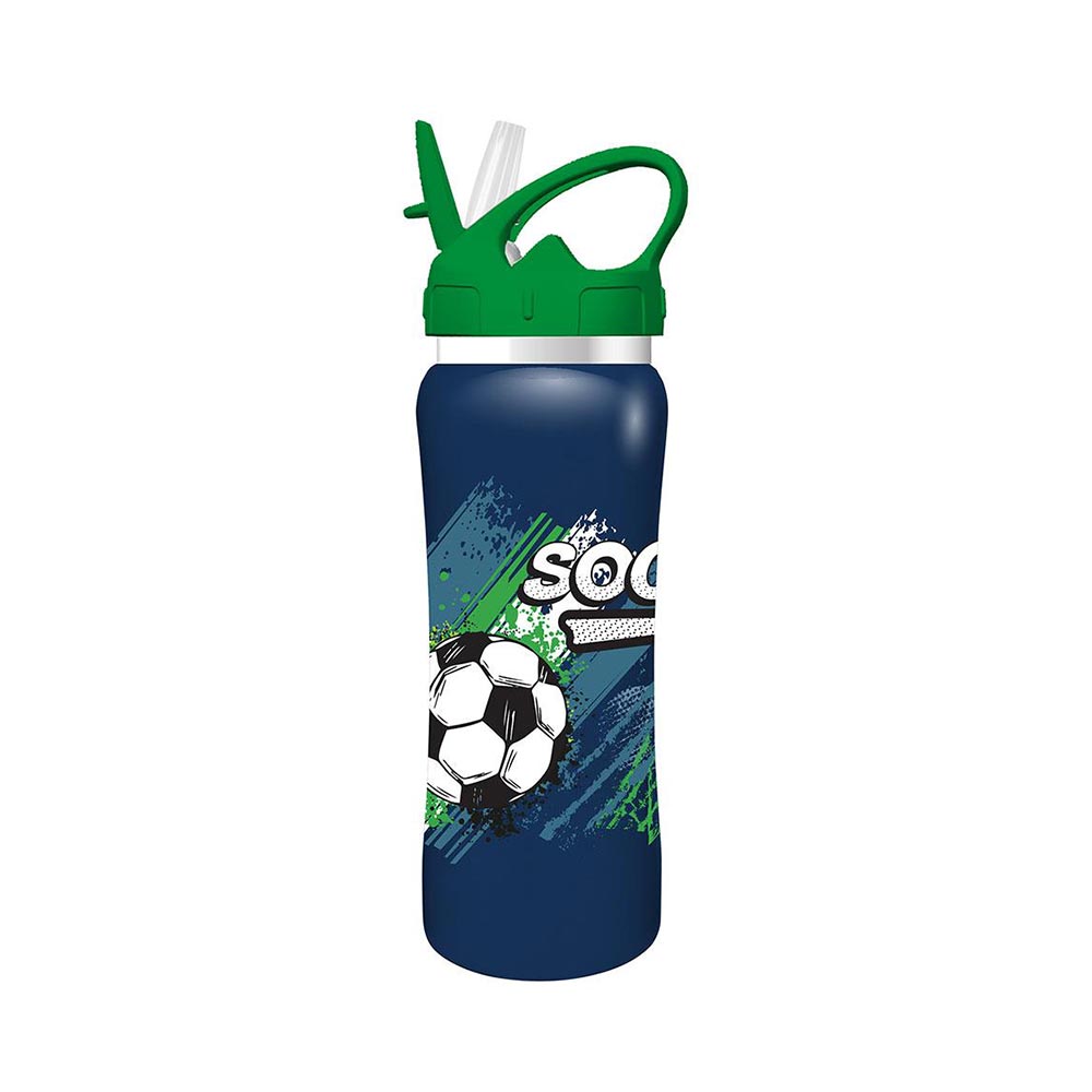 Παιδικό Σετ Φαγητοδοχείο 800ml & Παγούρι 500ml Soccer 587572 Must - 1