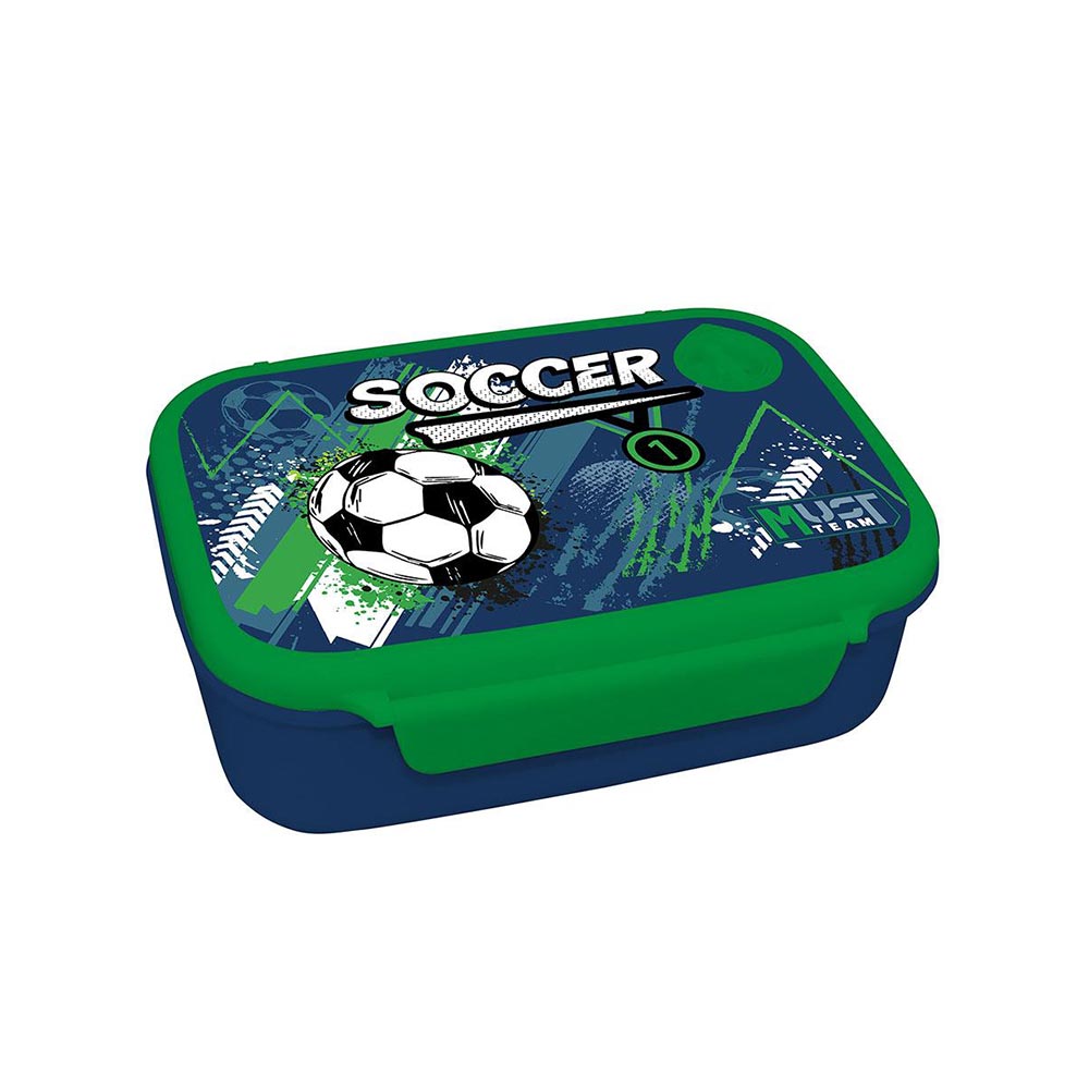 Παιδικό Σετ Φαγητοδοχείο 800ml & Παγούρι 500ml Soccer 587572 Must - 2