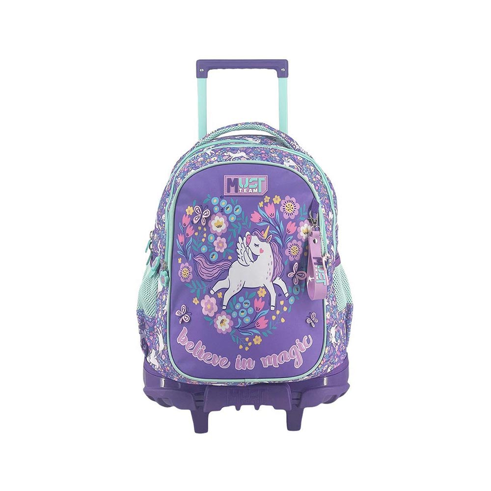 Τσάντα Τρόλεϊ Δημοτικού Purple Unicorn 587627 Must - 119102