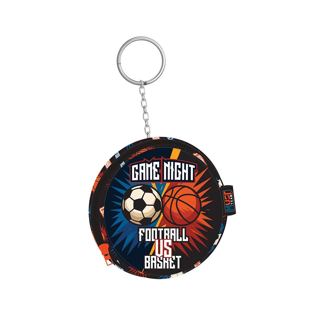 Σχολική Τσάντα Πλάτης Δημοτικού Game Night Football VS Basketball 587635 Must - 2