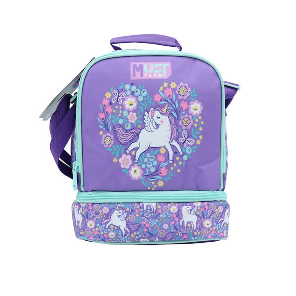 Τσαντάκι Φαγητού Χειρός/Ώμου Ισοθερμικό Purple Unicorn 587650 Must - 119121