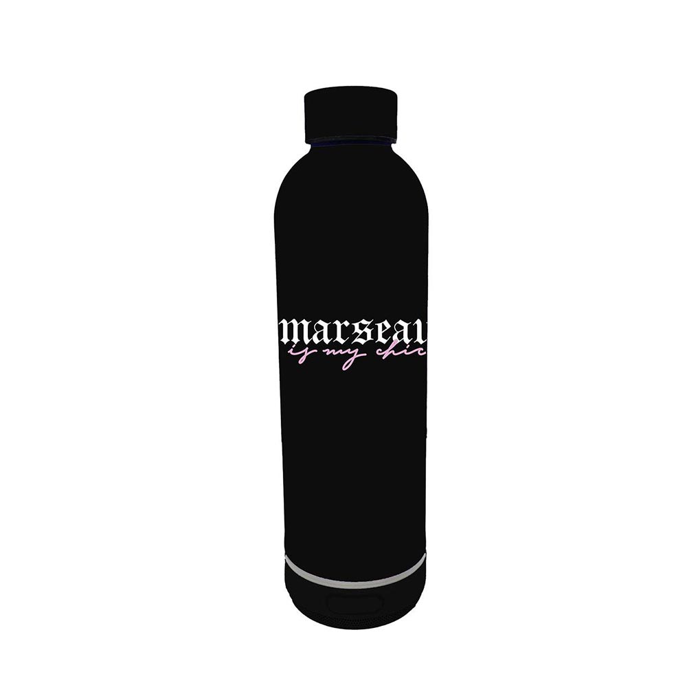 Ανοξείδωτο Μπουκάλι Θερμός με Bluetooth 500ml Marseaux 505148 Must - 1