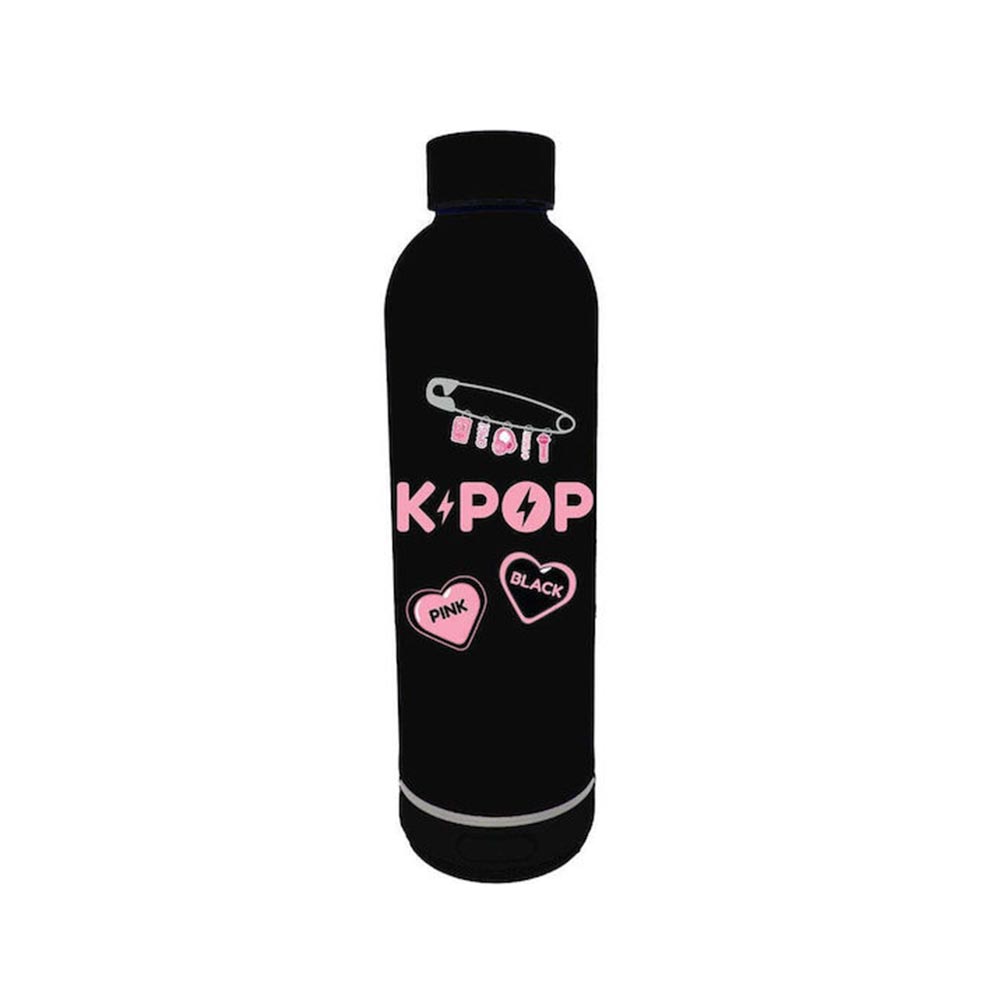 Ανοξείδωτο Μπουκάλι Θερμός με Bluetooth 500ml K-Pop 26 587784 Must - 122675