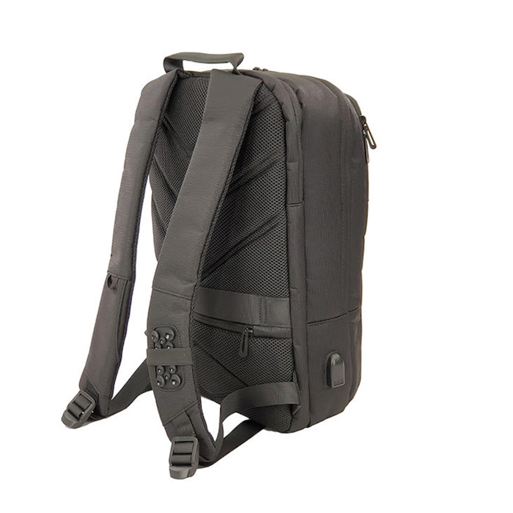 Τσάντα Πλάτης Με Θύρα USB Μαύρη KN85 Diplomat - 2