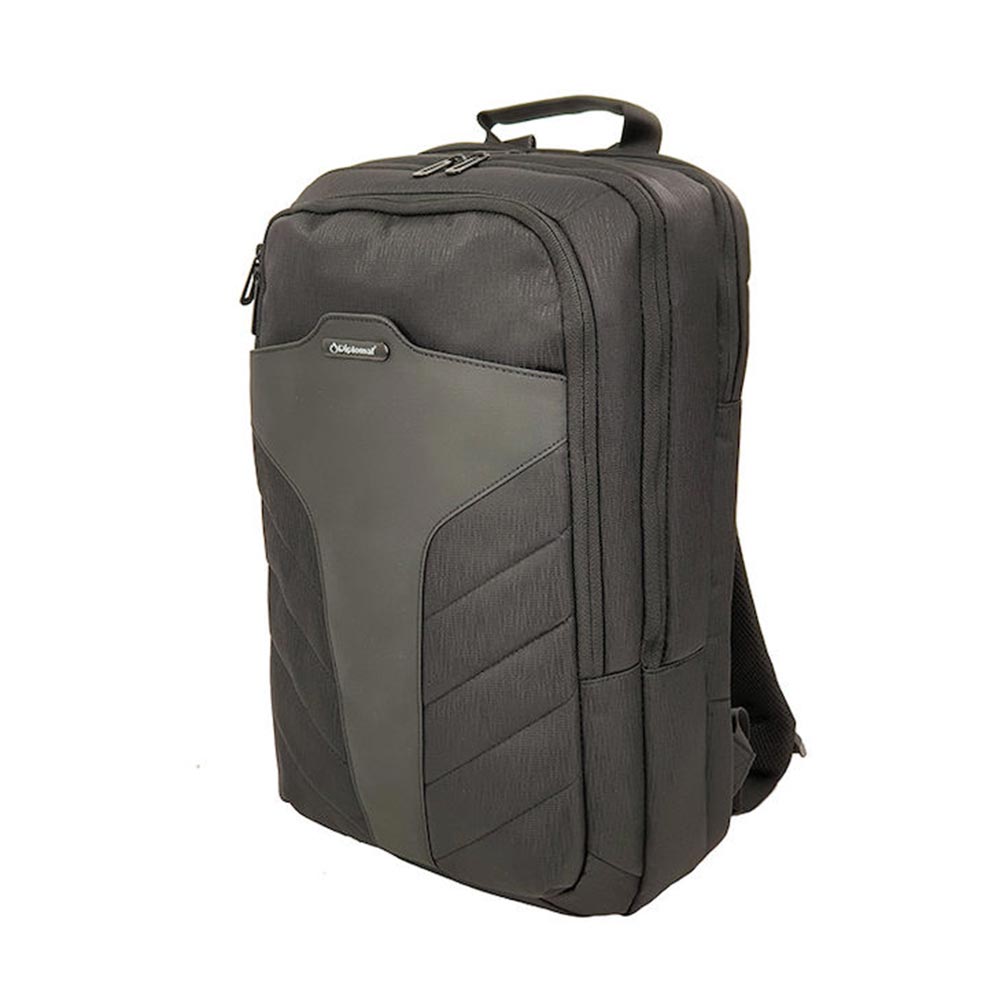 Τσάντα Πλάτης Με Θύρα USB Μαύρη KN85 Diplomat - 1