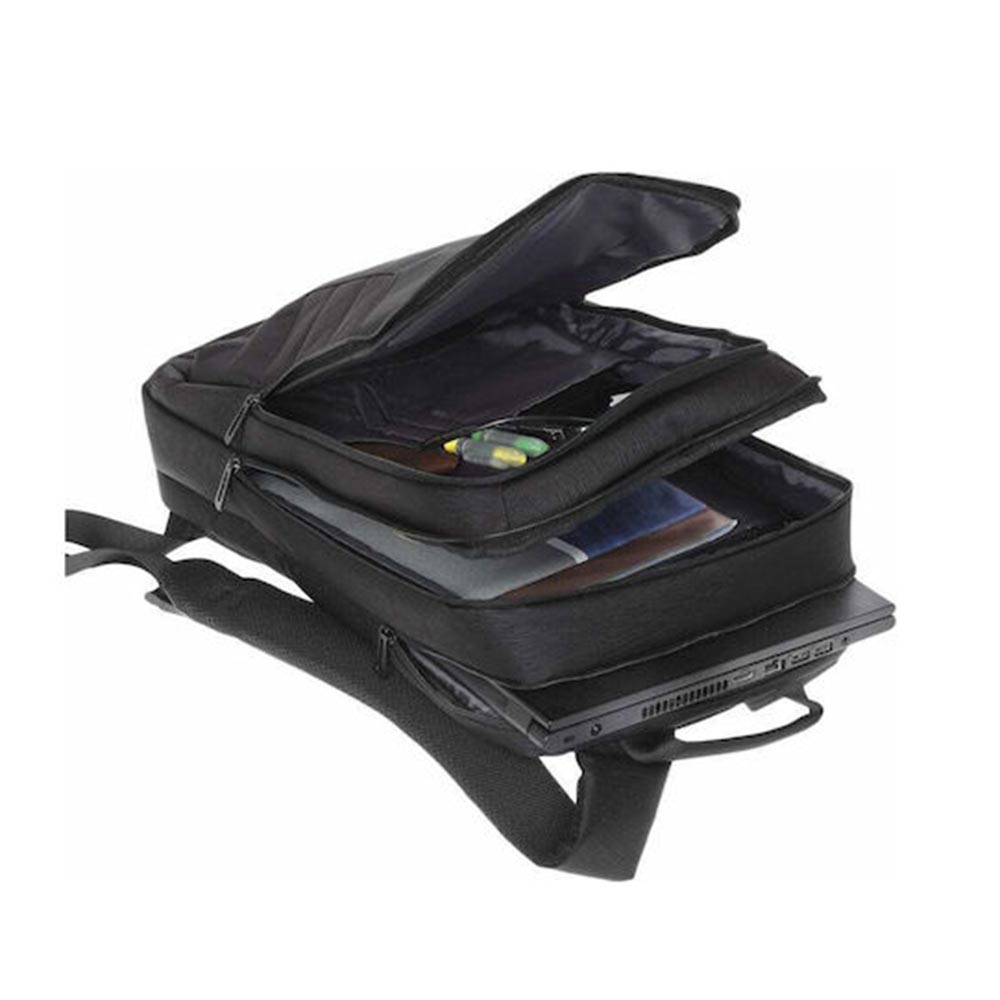 Τσάντα Πλάτης Με Θύρα USB Μαύρη KN85 Diplomat - 3