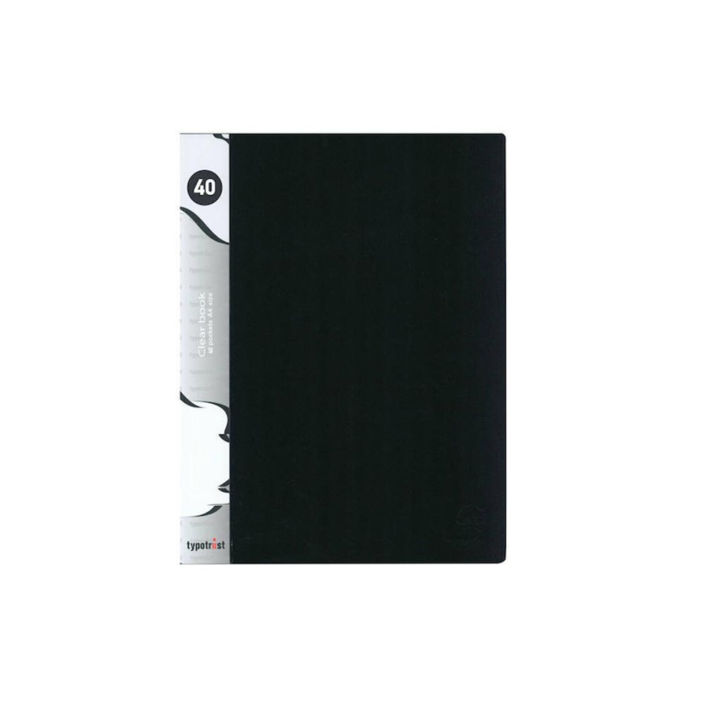 Ντοσιέ Σουπλ Α4 40 Θέσεων Μαύρο FP10040-01 Typotrust - 102897