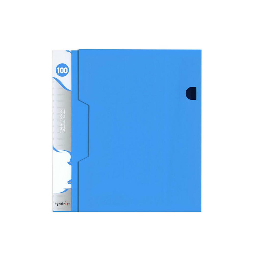Ντοσιέ Σουπλ Α4 100 Θέσεων Μπλε FP10001-03 Typotrust - 102905